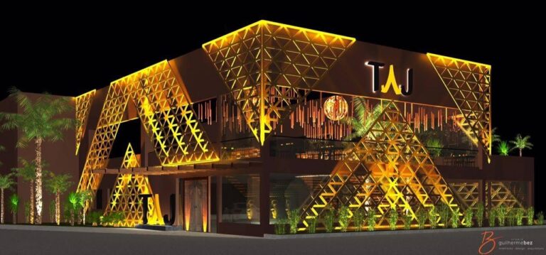 Taj Bar terá vista panorâmica para o lago Paranoá em Brasília