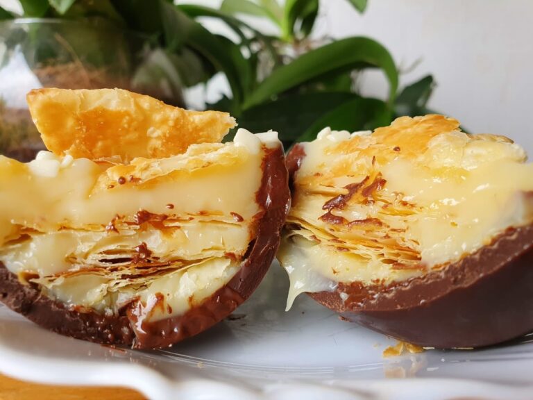 Ovo de colher mil-folhas é uma das opções deliciosas para a páscoa em Brasília