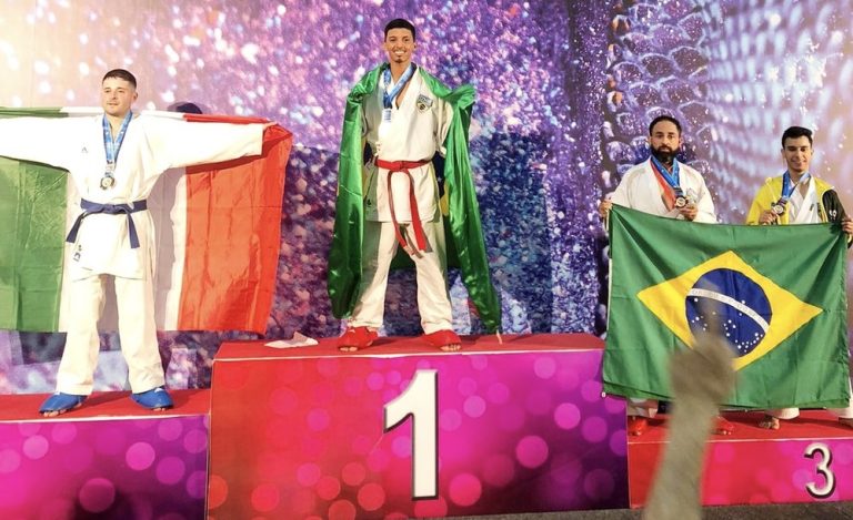 Conheça o gari do DF que venceu campeonato mundial de karatê