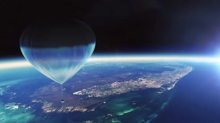 Empresa de turismo espacial de luxo oferece viagem com jantar em “balão nave”