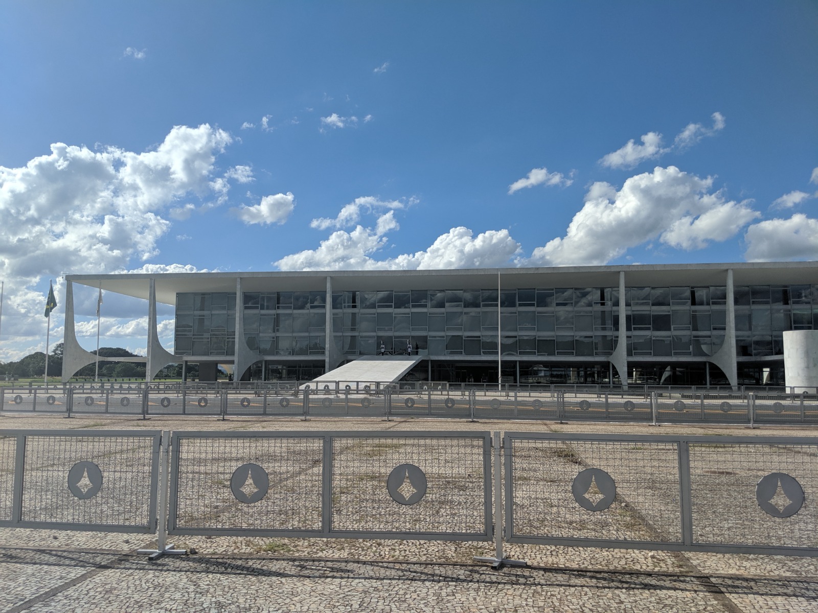 O Palácio do Planalto