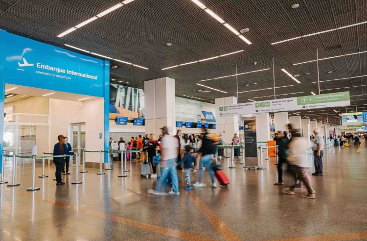 Aeroporto de Brasília no feriado