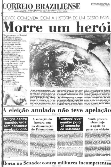 Você sabe quem foi o homem que morreu para salvar uma vida e virou herói em Brasília
