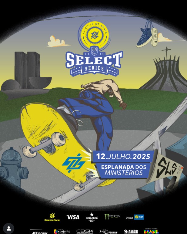 Brasília sedia pela 1ª vez etapa do maior campeonato de skate do mundo