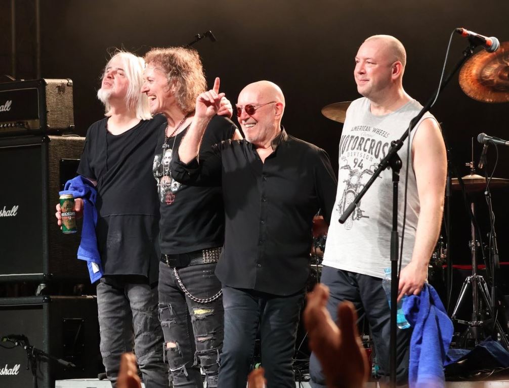 Banda Nazareth se apresenta em Brasília