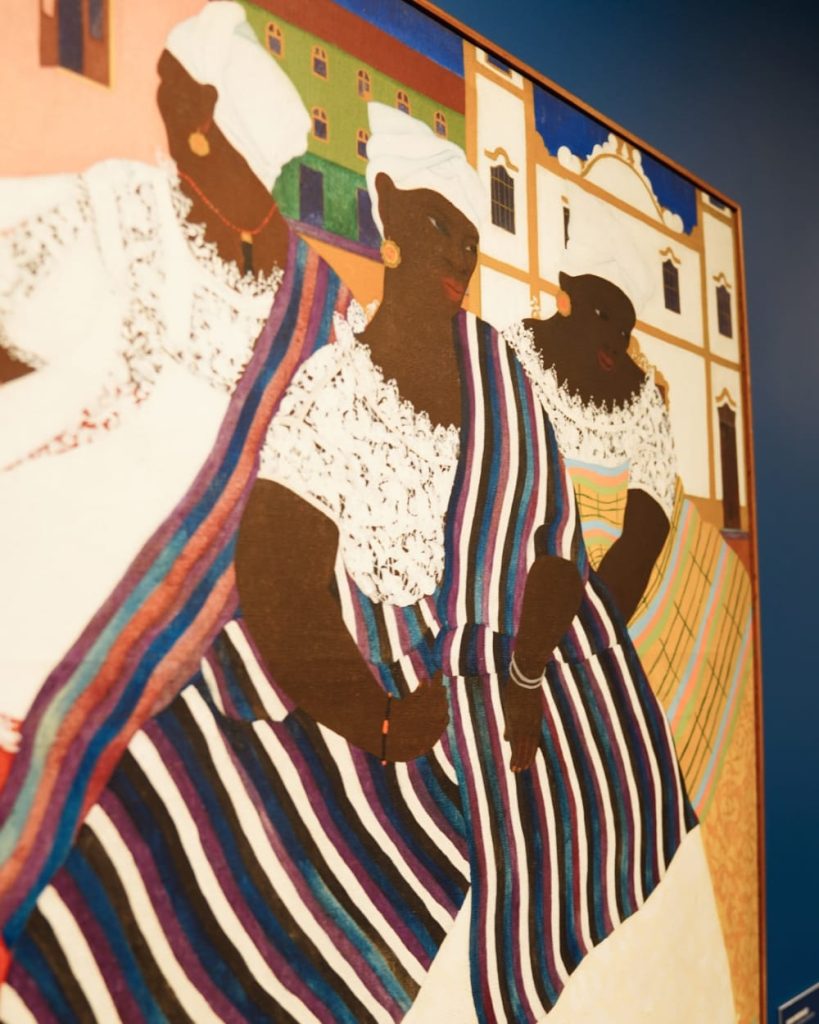 Pintura da exposição História da Arte Brasileira no CCBB
