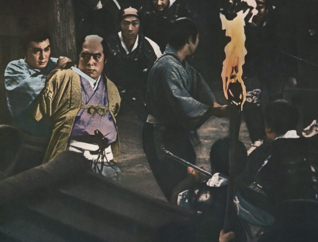 Cena do filme "O retorno do gigante Majin" (1966)
