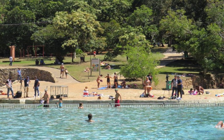 Parque Nacional de Brasília suspende funcionamento das piscinas da Água Mineral após impactos das chuvas