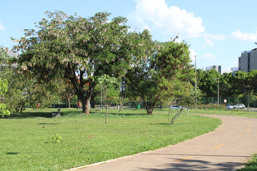 Parque Bosque no Bairro Sudoeste em Brasília