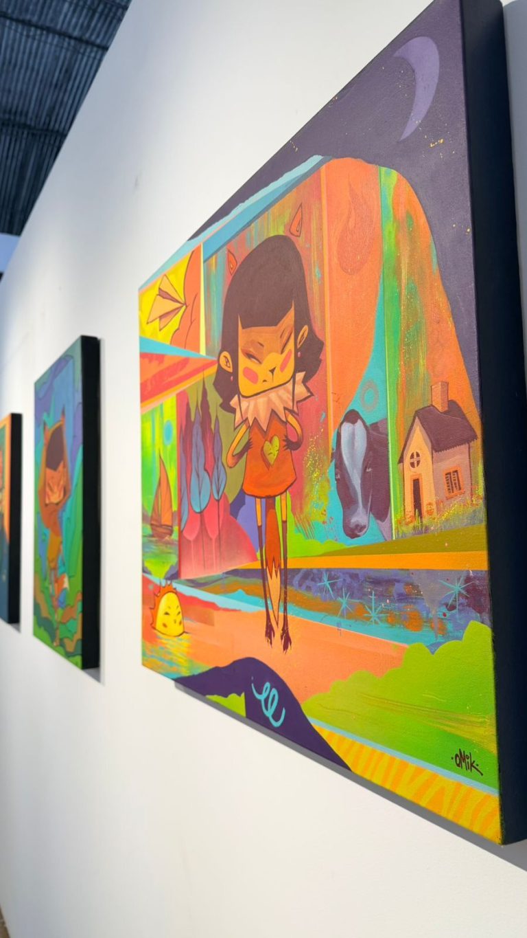 Hidden recebe nova exposição de Mikael Omik, artista brasiliense com trajetória internacional