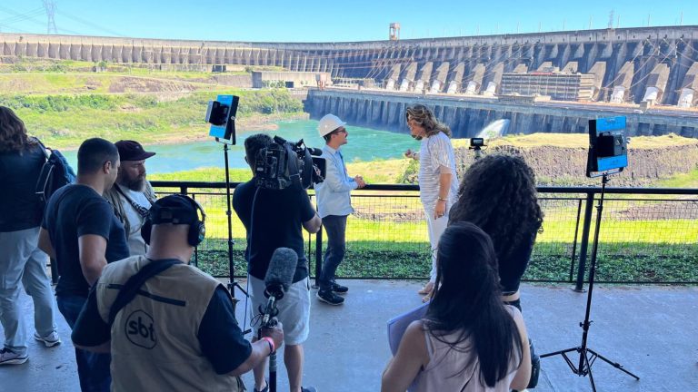 SBT grava em Foz do Iguaçu e mostra os encantos do Destino em rede nacional