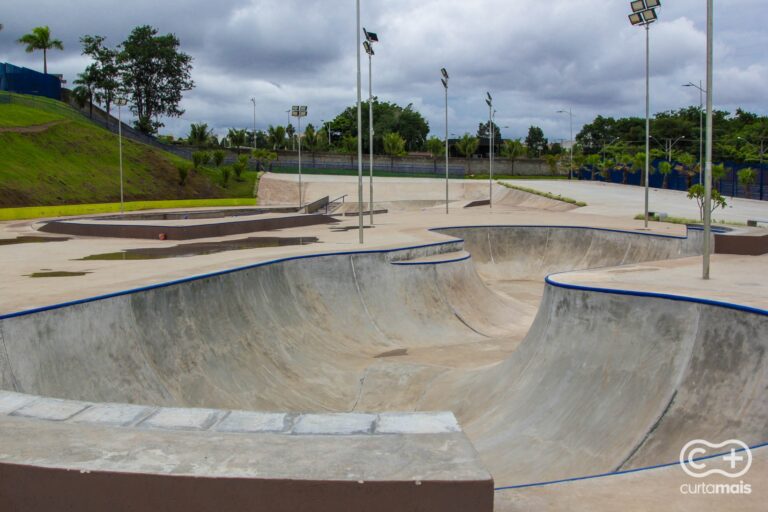 Parque Marcos Veiga Jardim inaugura maior e mais moderna pista de skate de Goiânia e espaço para esportes radicais