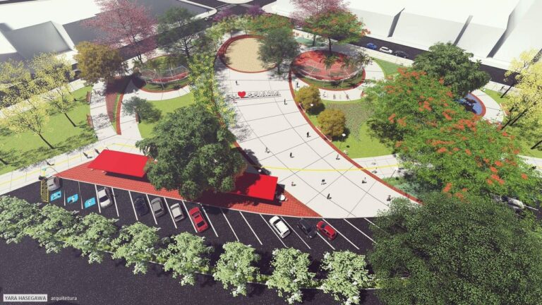 Nova imagens do projeto da Praça do Sol foram divulgadas pela Comurg