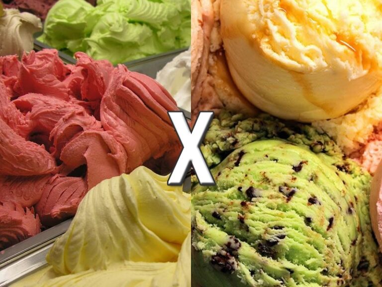 Você sabe a diferença entre Gelato e Sorvete?
