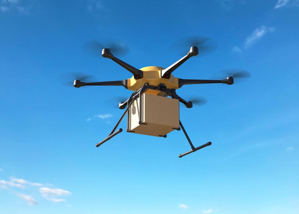 Drone store delivery startup