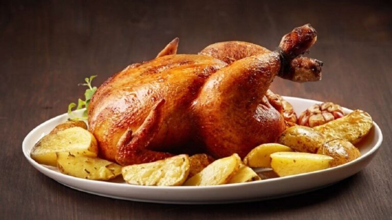 Receita de Frango Assado em Pé da Ana Maria Braga no Mais Você