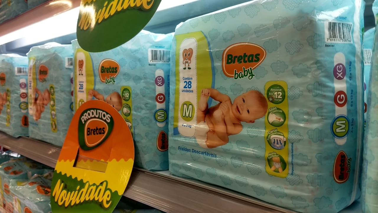 Rede Bretas: supermercado lança linha própria de fraldas boa e barata ...