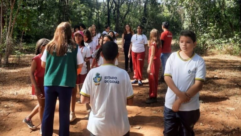 Parque Areião em Goiânia oferece trilhas guiadas para as crianças durante as férias