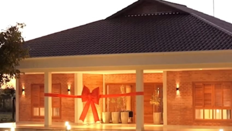 Leonardo inaugura casa fantástica e acolhedora na capital de Goiás