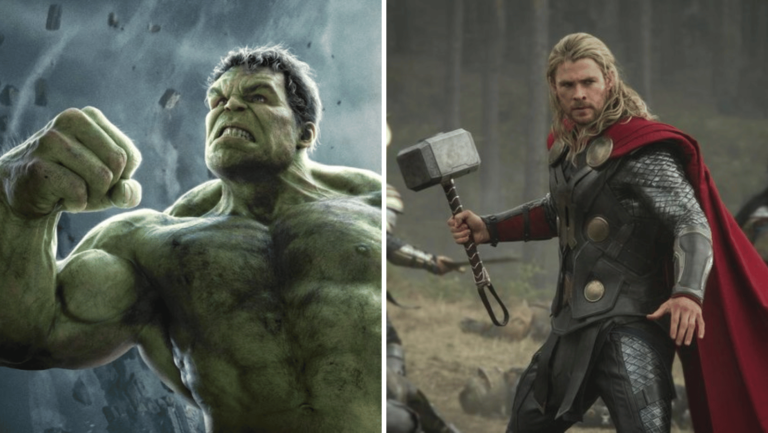 O Thor é mais forte que o Hulck e isso não é novidade para fãs dos Vingadores