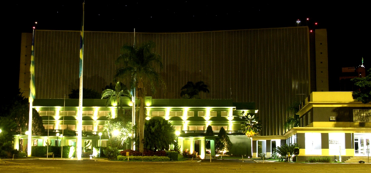 O Palácio das Esmeraldas é a residencia oficial do Gobernador de Goiás