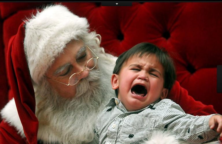 Por que tantas crianças sentem medo do Papai Noel?