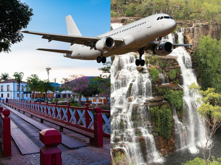 Pirenópolis e Alto Paraíso (GO) podem ganhar voos comerciais diretos