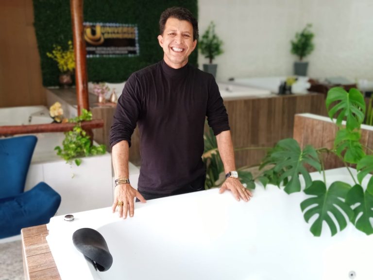 Ex-jardineiro vira fabricante de banheiras e faz sucesso no mercado de luxo em Goiânia
