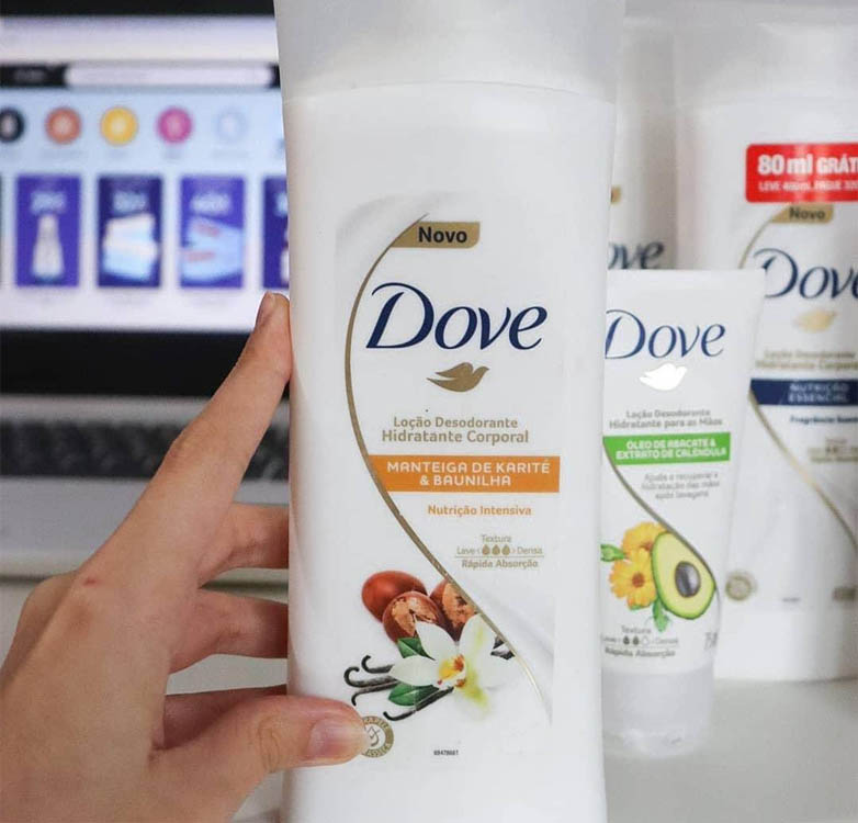 Dove Loção Desodorante Hidratante