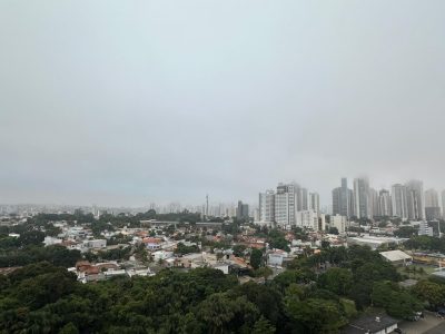 Frio em Goiânia nas manhãs e noites e tardes quentes. (Imagem: Marcelo Albuquerque)