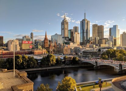 Melbourne, na Austrália é o destino preferido dos aposentados (Imagem: Pixabay)