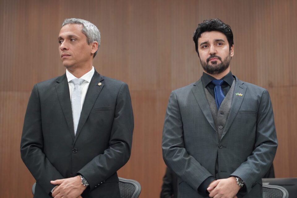 Eleições 2024: Gustavo Gayer é o único pré-candidato a prefeito com vice definido em Goiânia. (Foto: Alego).