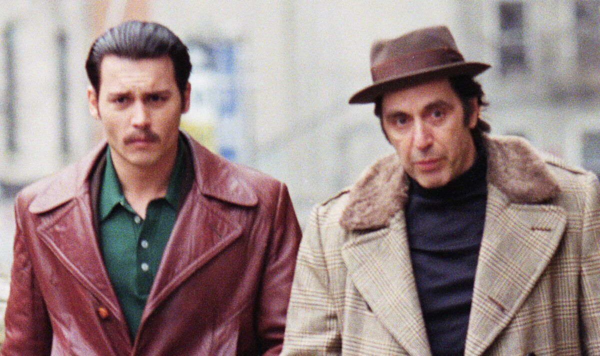 al pacino e johnny deep filme