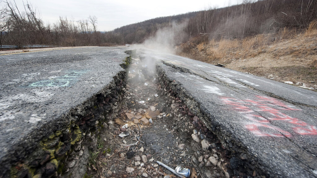 Centralia Estados Unidos cidade fantasma