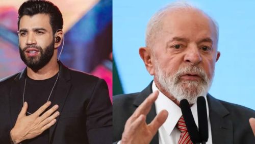 Gusttavo Lima não deve participar de encontro entre o presidente Luiz Inácio Lula da Silva (PT) e cantores sertanejos. (Imagem: Reprodução)
