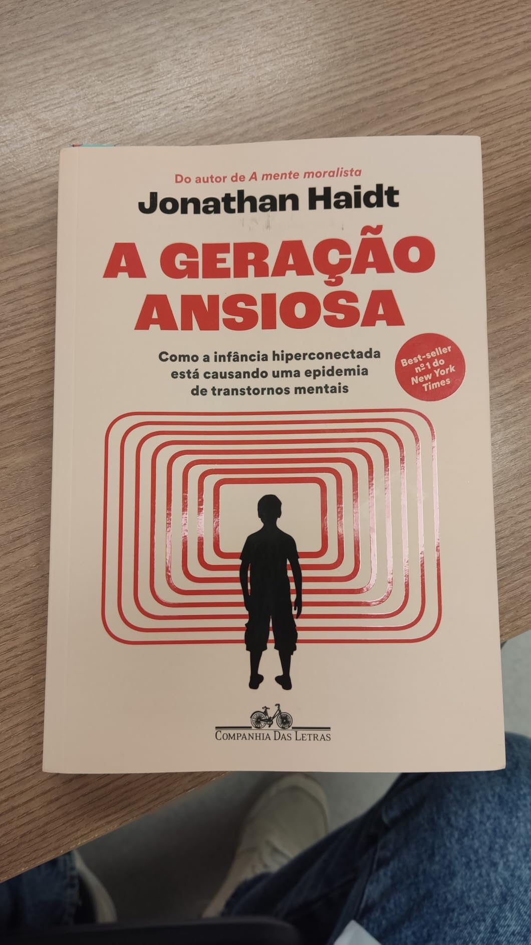 A geração ansiosa: como a infância hiperconectada está causando uma epidemia de transtornos mentais - Jonathan Haidt