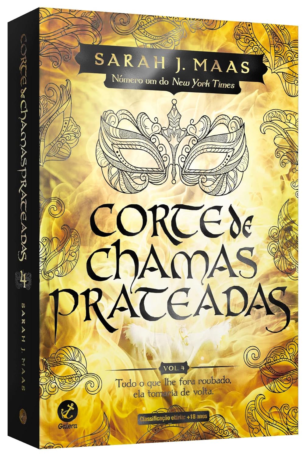 Corte de chamas prateadas (Vol. 4 Corte de espinhos e rosas) - Sarah J. Maas