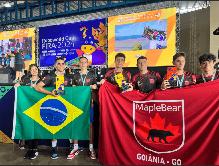 Alunos goianos conquistam tricampeonato mundial de robótica