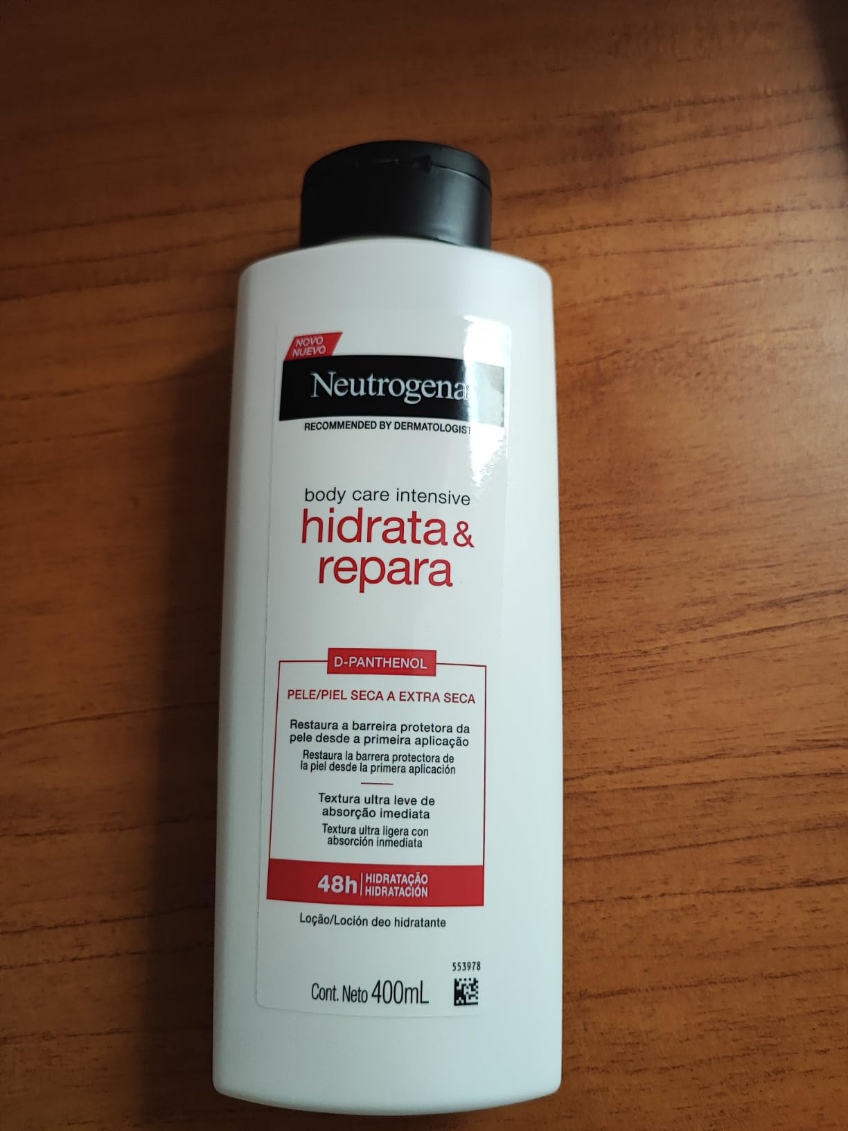 HIdratante corporal Neutrogena Hidrata e Repara