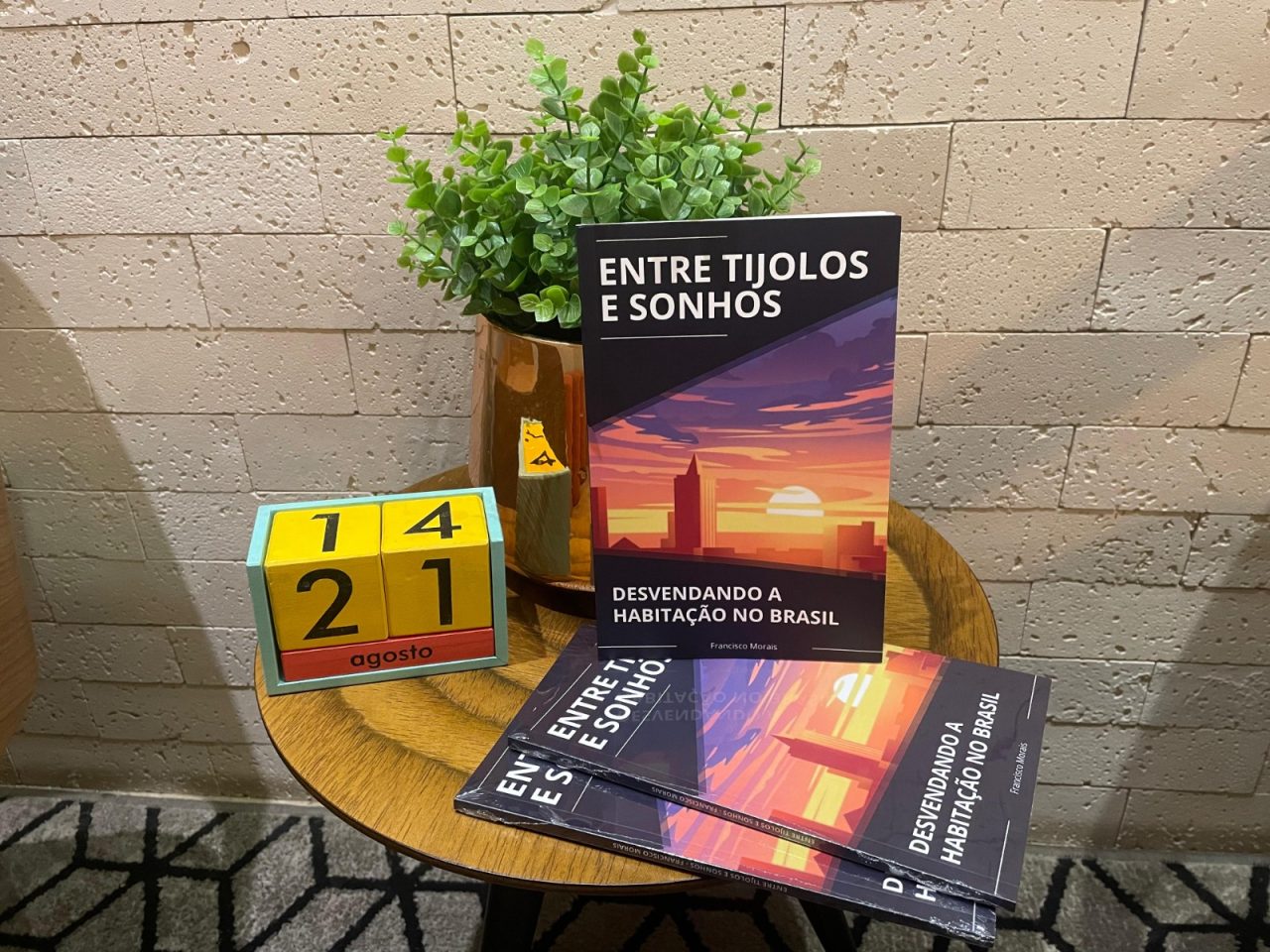 livro Entre Tijolos e Sonhos