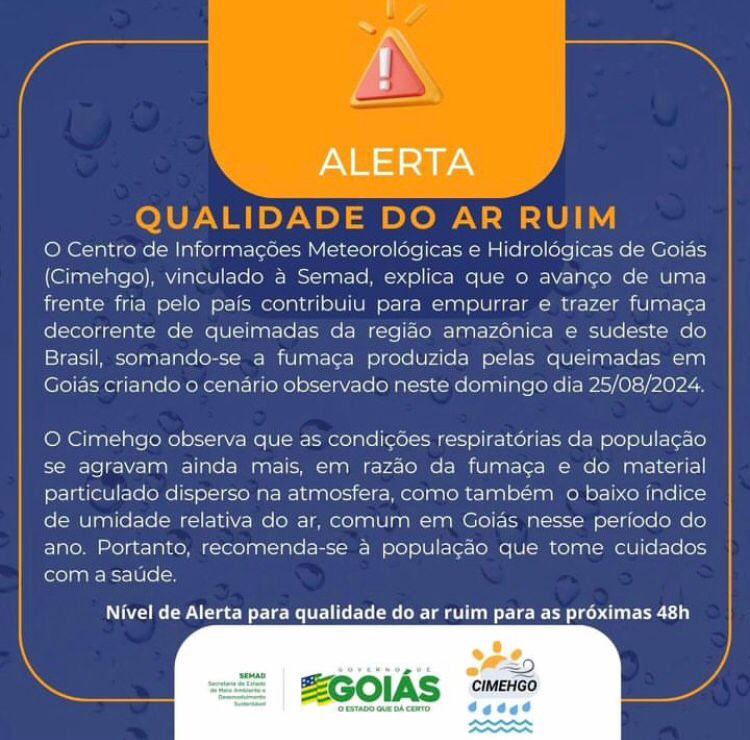 Alerta do Cimehgo