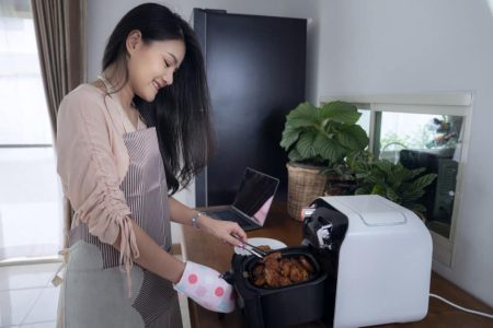 lugar para não colocar air fryer