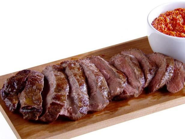 carne raquete assada