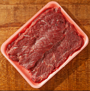 bife da carne acém suculento e delicioso