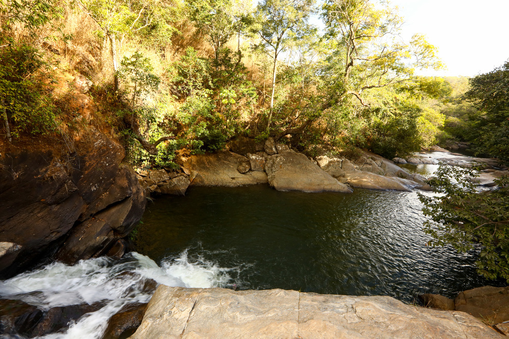 cachoeira em Pirenópolis