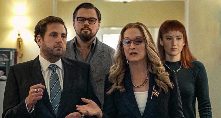 Comédia da Netflix com Leonardo DiCaprio e Meryl Streep está no top 10 da plataforma!
