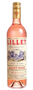 Aperitivo Lillet Rosé de Vinho Francês