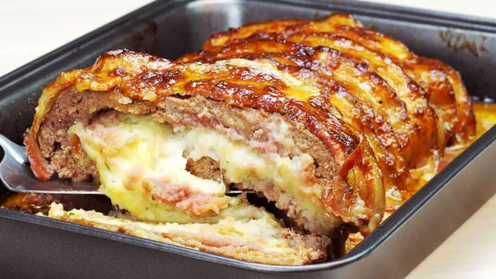 bolo carne moída