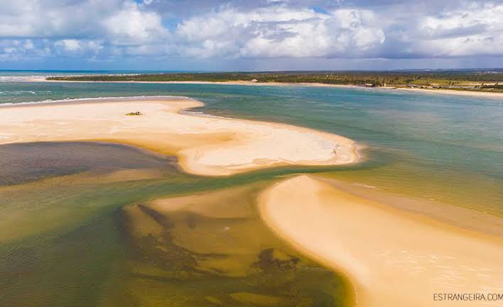 Paraíso no Nordeste entre o rio e oceano está deixando os goianos apaixonados