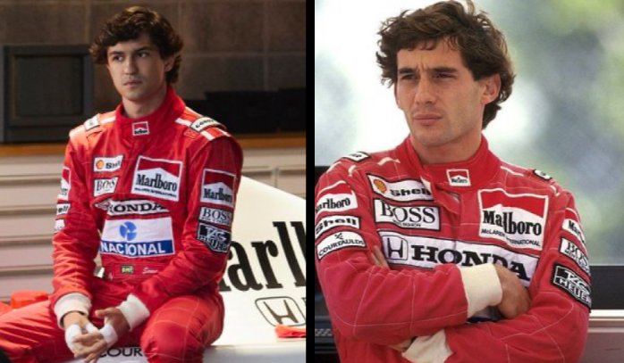 Gabriel Leone interpreta o lendário piloto Ayrton Senna